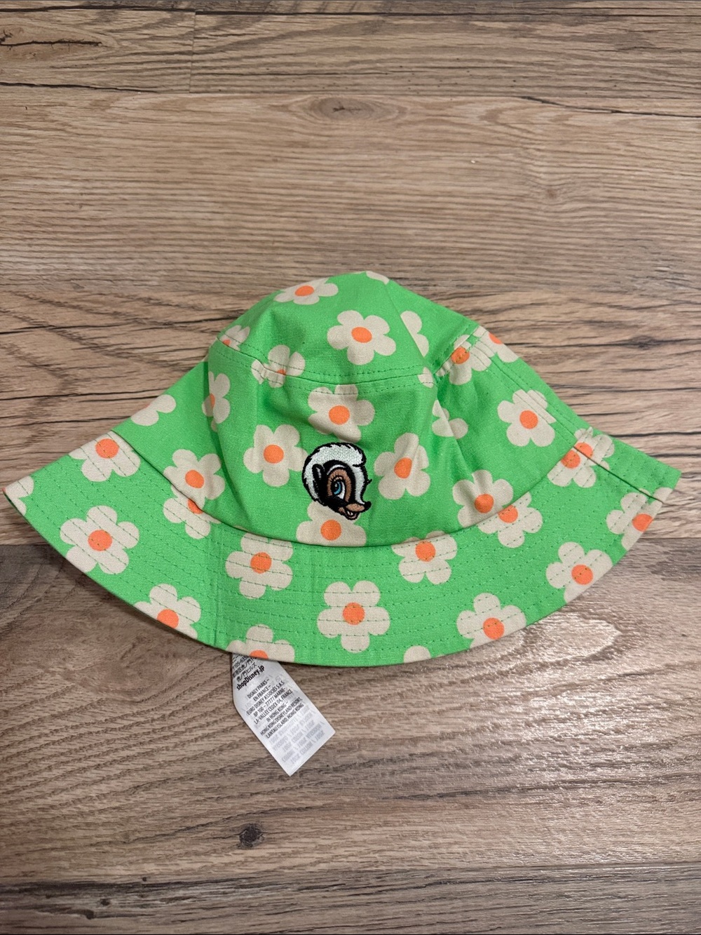 NWT Disney Bambi Flower the Skunk bucket hat